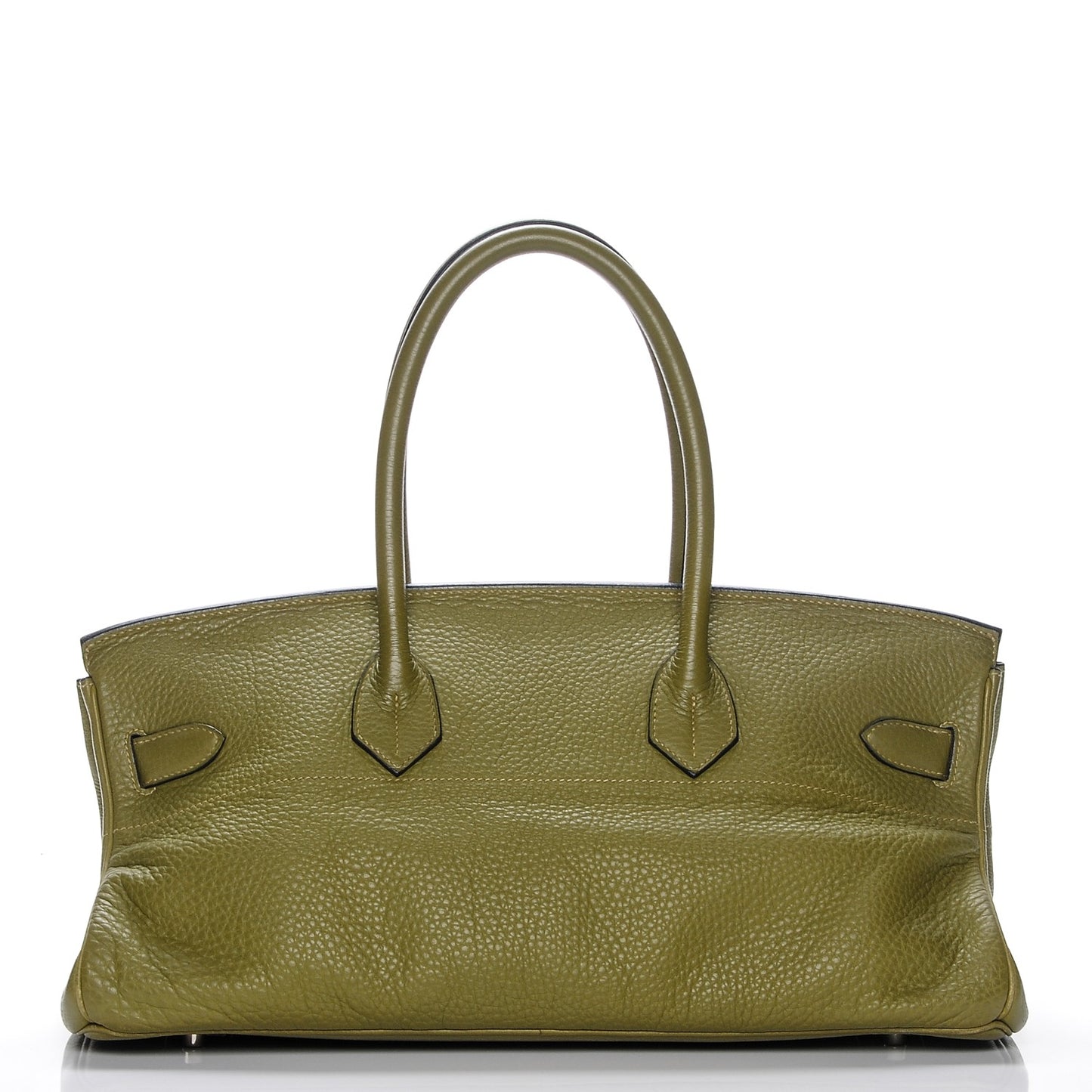 Taurillon Clemence JPG Birkin 42 Chartreuse