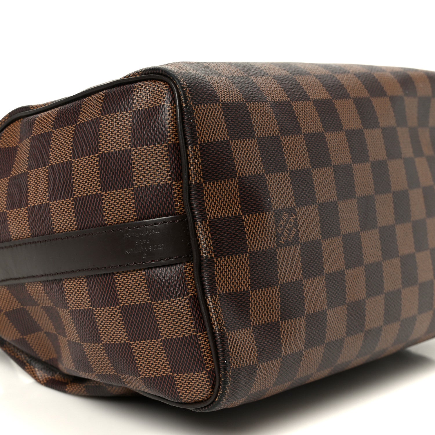 Louis Vuitton Damier Ebene Speedy Bandouliere 25 9 of 10