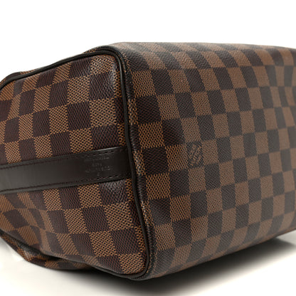 Louis Vuitton Damier Ebene Speedy Bandouliere 25 9 of 10