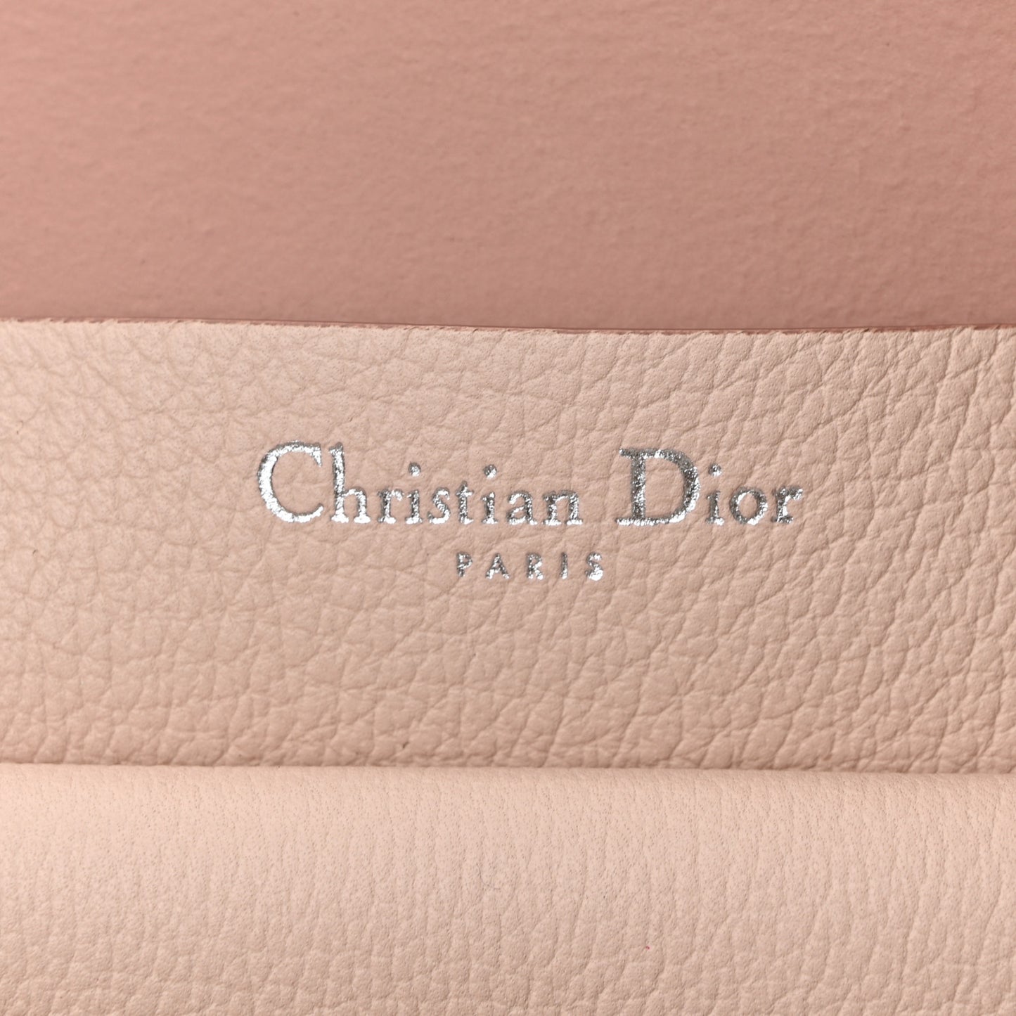 Supple Grained Calfskin Medium Open Bar Tote Rose Poudre