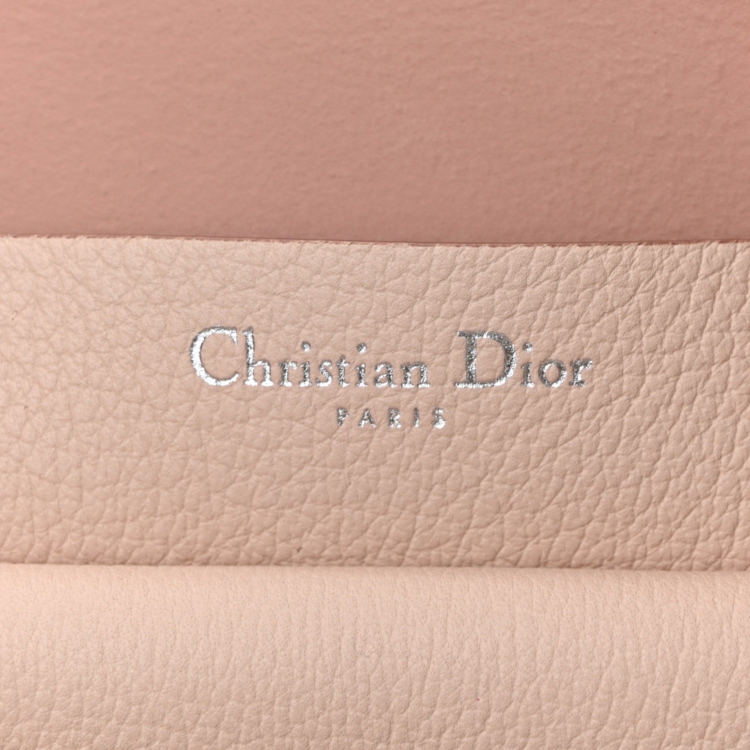Christian Dior Supple Grained Calfskin Medium Open Bar Tote Rose Poudre 6 of 13