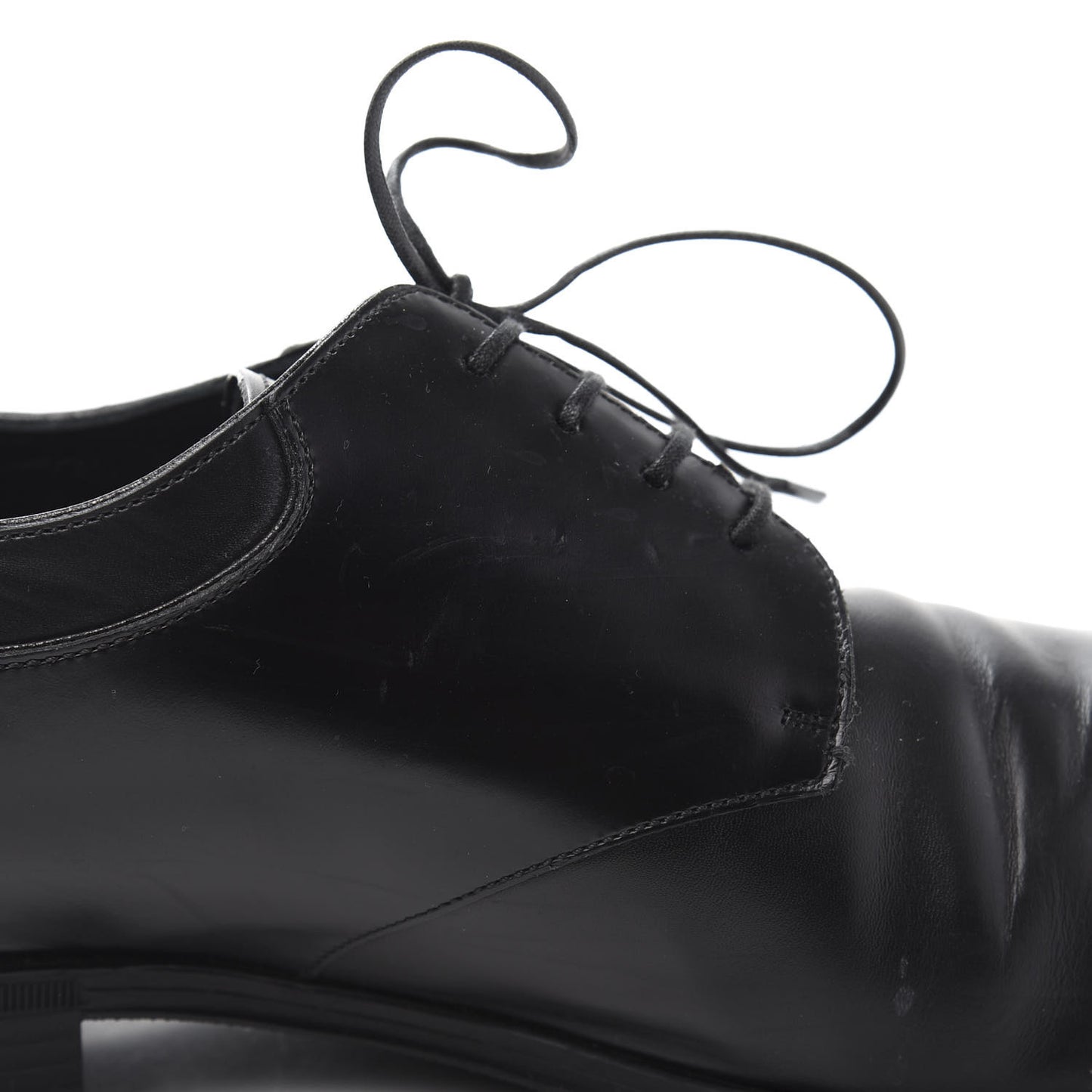 Mens Calfskin Oxfords 7.5 Black
