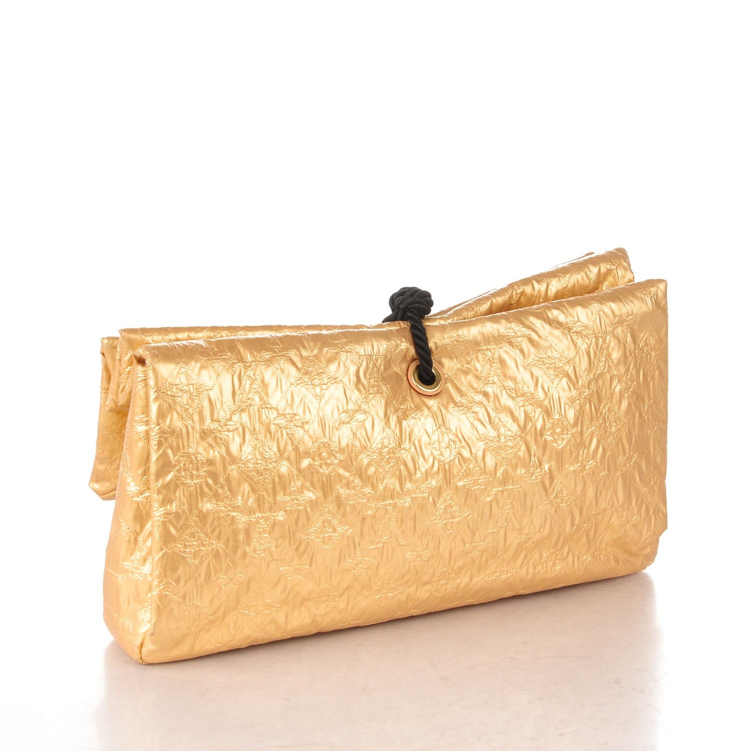 Louis Vuitton Jacquard Quilted Monogram Limelight African Queen Clutch Masai 3 of 7