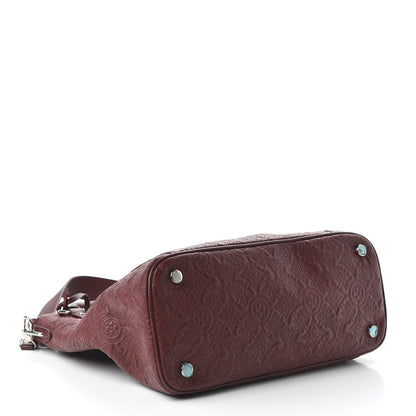 Louis Vuitton Monogram Lambskin Antheia Ixia MM Fuchsia 5 of 10