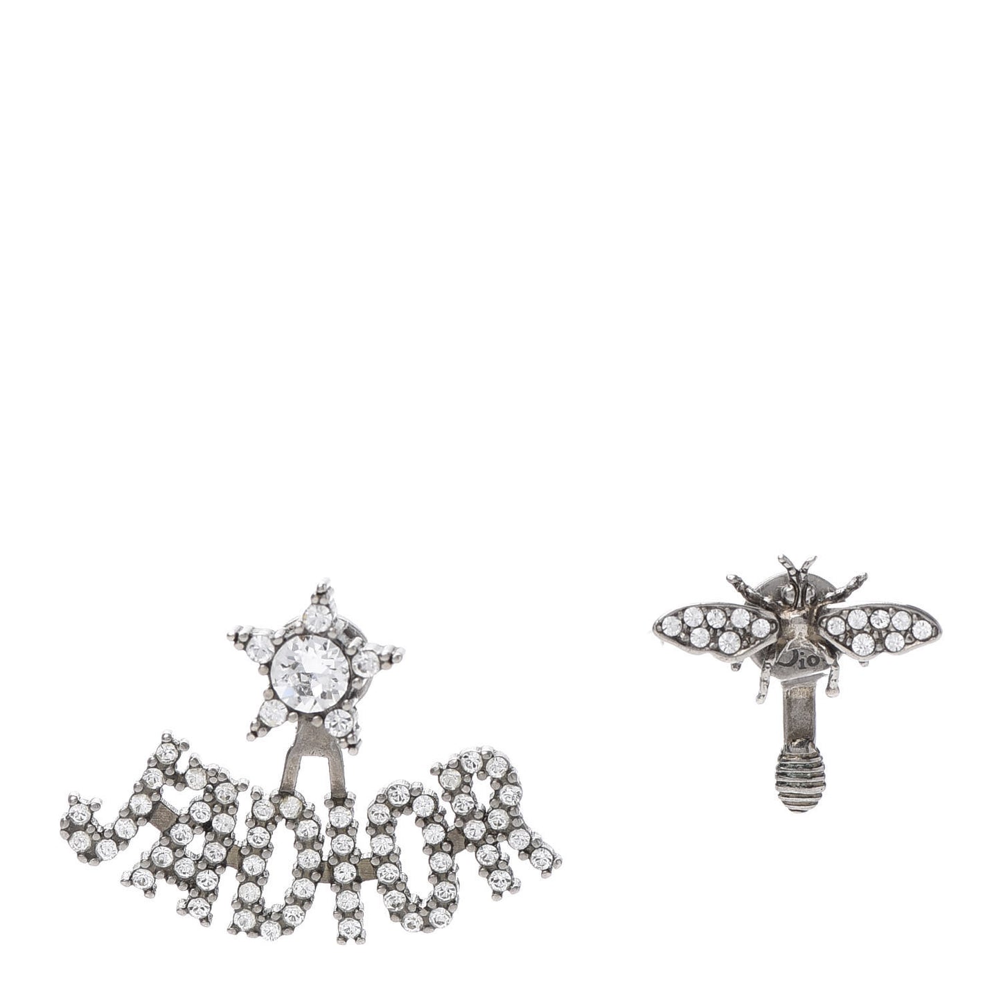 Palladium Crystal J'adior Earrings