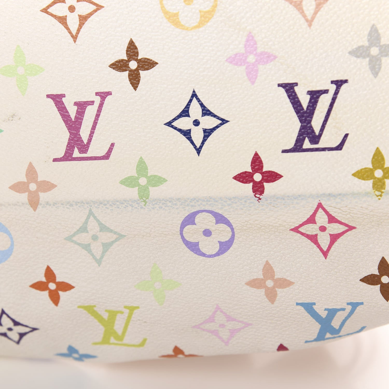 Louis Vuitton Monogram Multicolor Ursula White 8 of 11