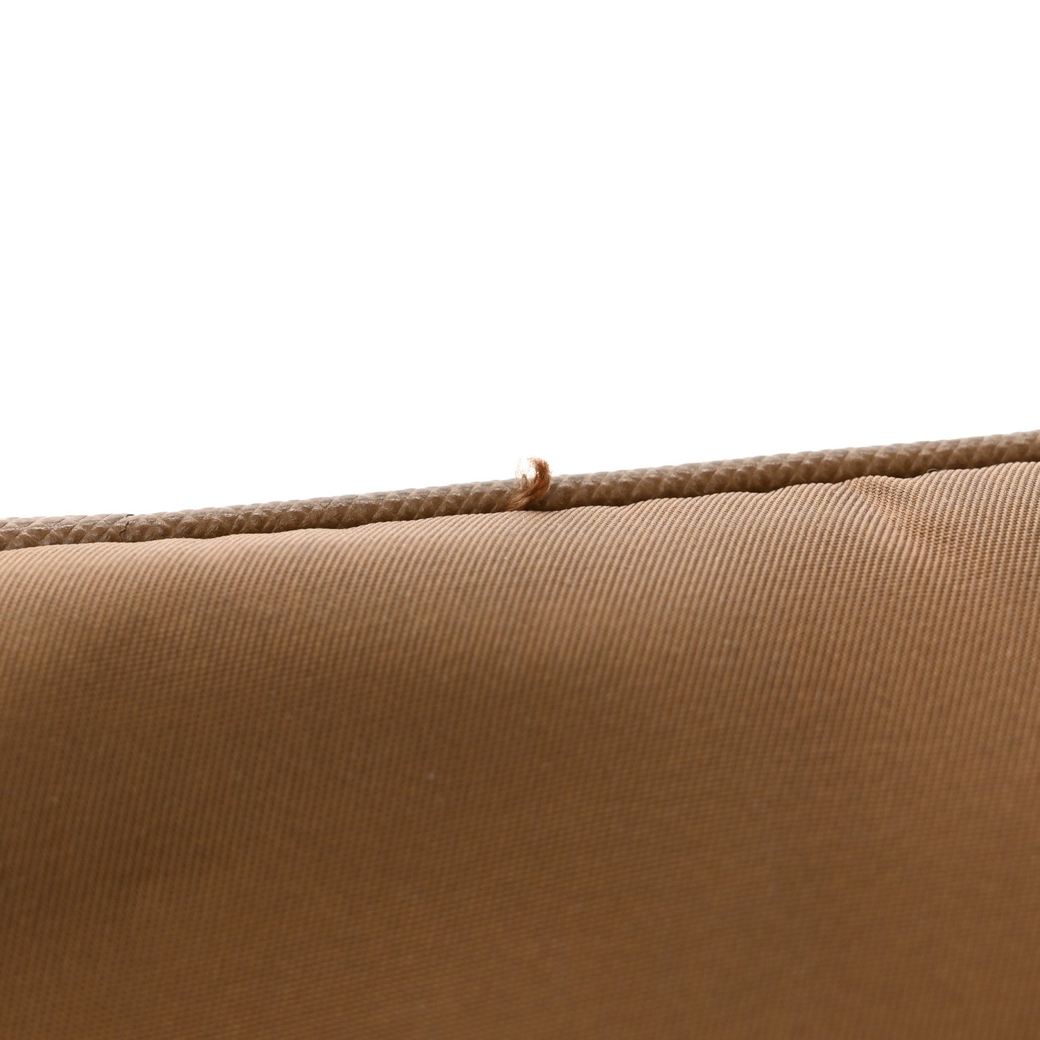 Prada Tessuto Nylon Saffiano Re-Edition 2005 Shoulder Bag Cacao 12 of 12