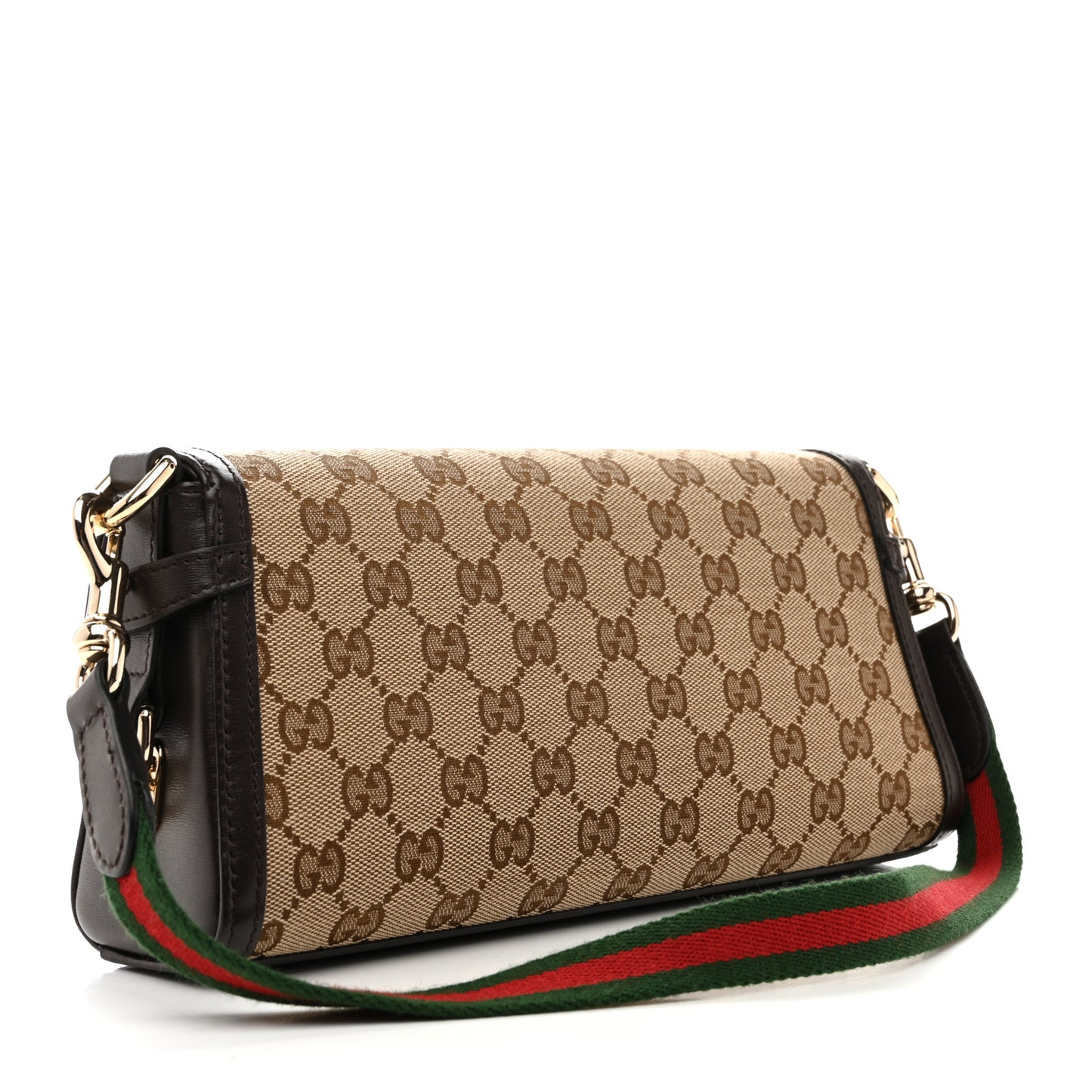 GG Monogram Small Luce Shoulder Bag Beige Ebony
