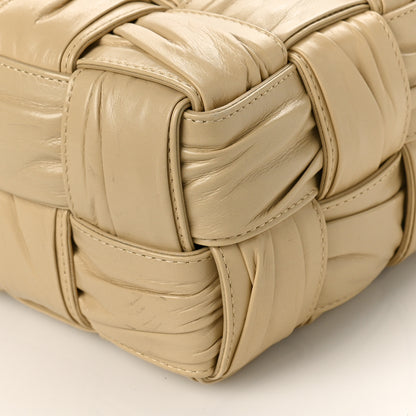 Bottega Veneta Calfskin Intreccio Plisse Camera Bag Porridge 8 of 8