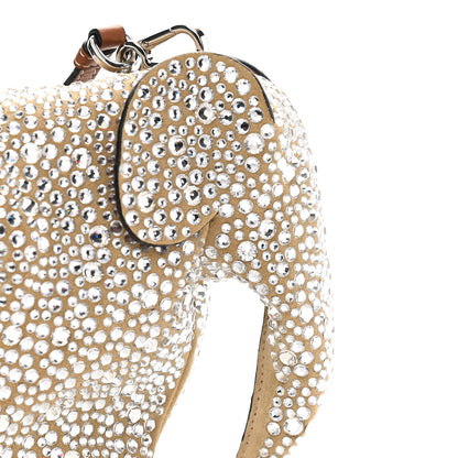 Loewe LOEW Suede Mini Elephantt Crystal Embellished Crossbody Bag 8 of 10