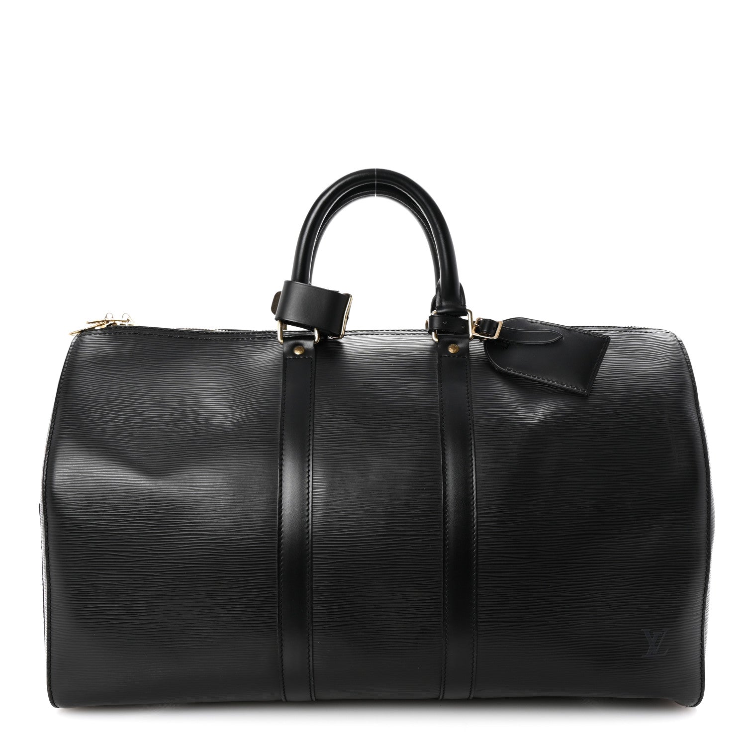 Louis Vuitton Epi Keepall 45 Black 1 of 9