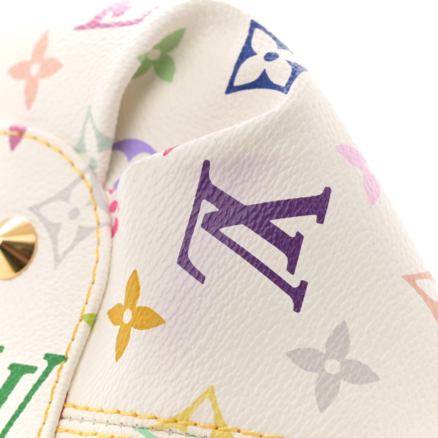 Louis Vuitton Monogram Multicolor Annie MM White 12 of 12