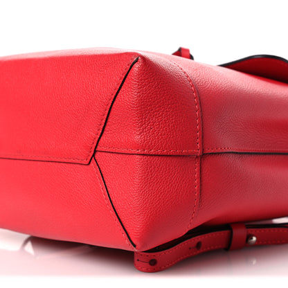Louis Vuitton Soft Calfskin Lockme Backpack Poppy 9 of 11