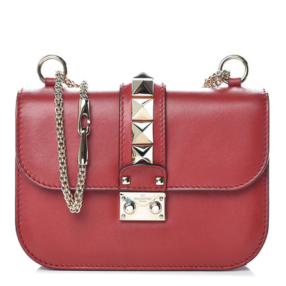 Valentino Garavani Vitello Small Glam Lock Rockstud Flap Rosso Valentino 1 of 8