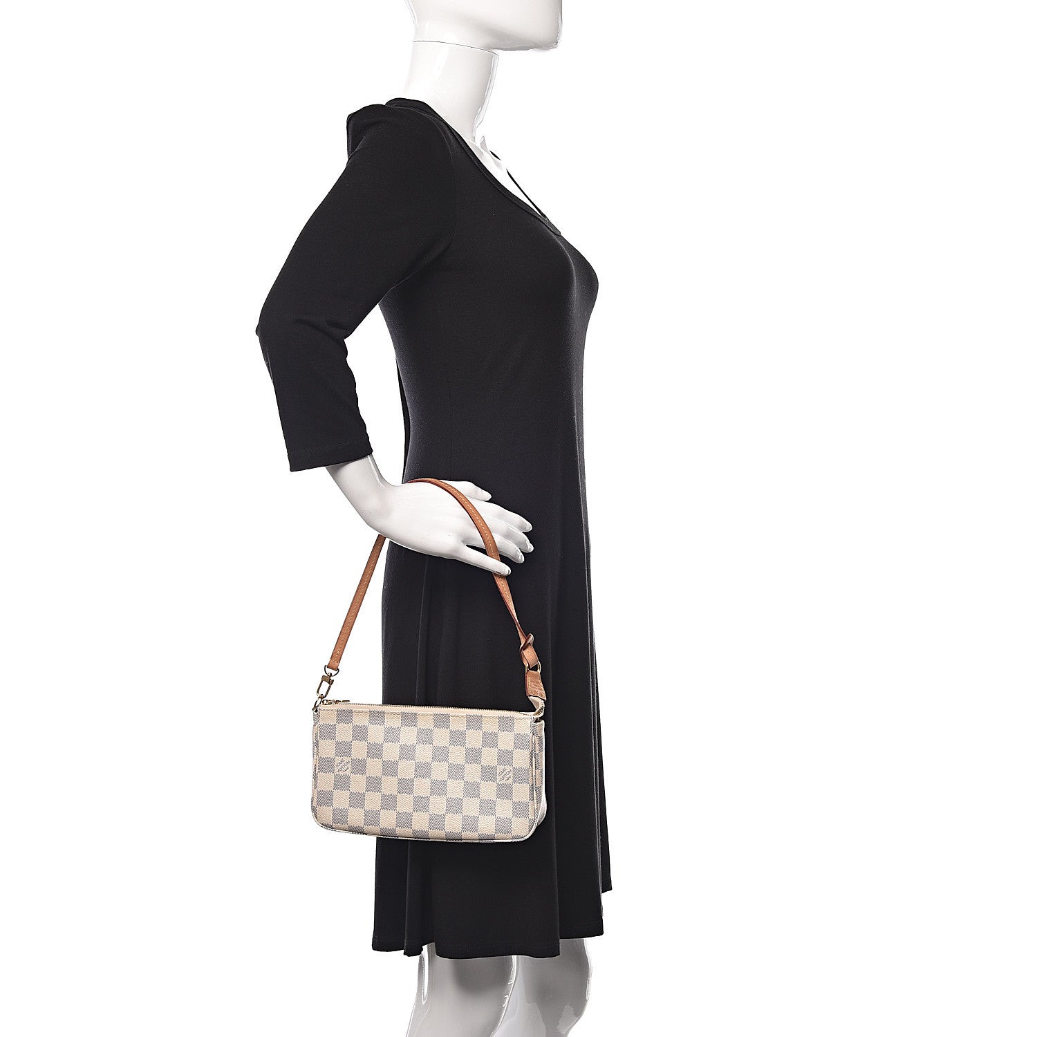 Louis Vuitton Damier Azur Pochette Accessories NM 2 of 8