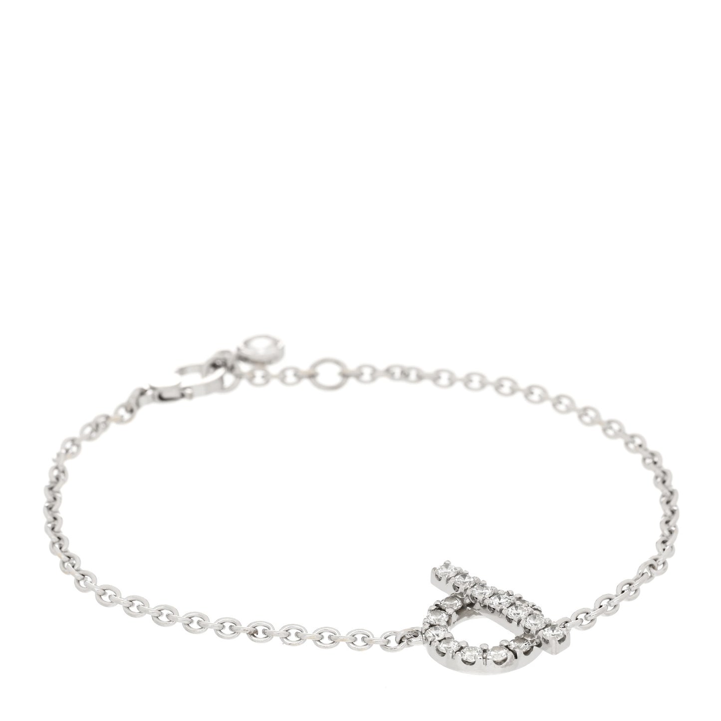 18K White Gold Diamond Finesse Bracelet SH