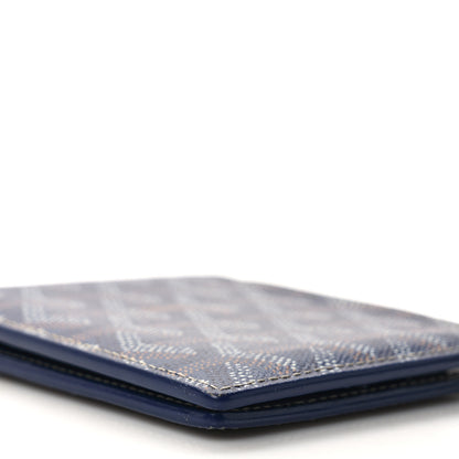 Goyard Goyardine Bi-Fold Victoire PM Wallet Navy 8 of 9