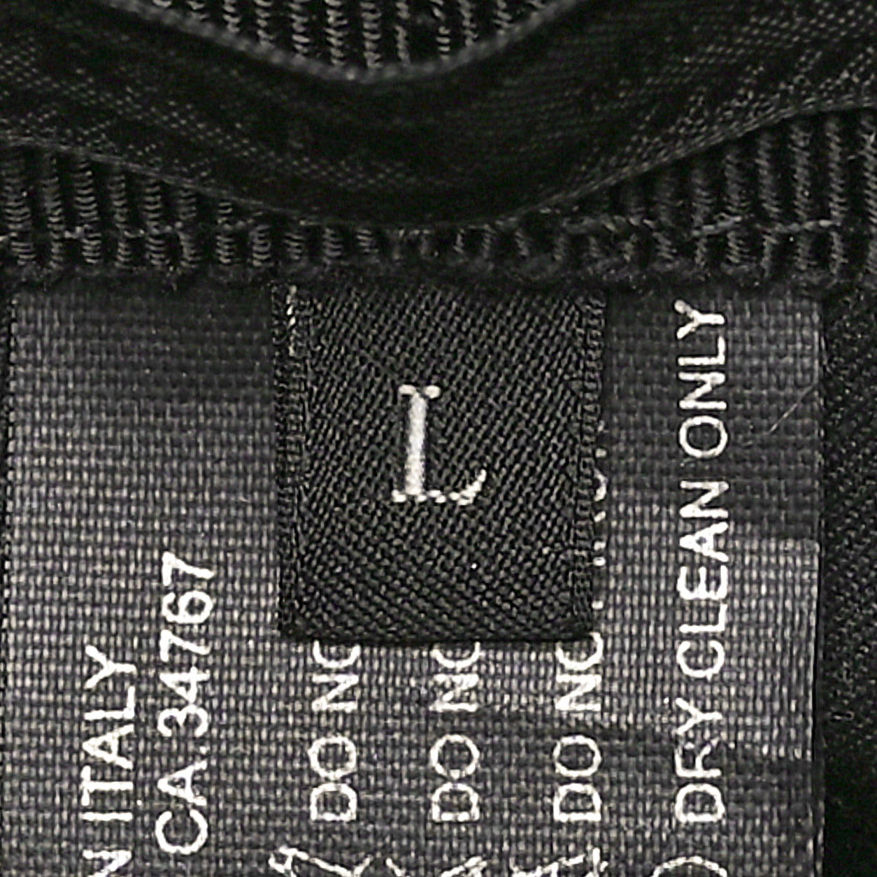 Prada Re-Nylon Metal Triangle Logo Womens Bucket Hat L Black 9 of 9