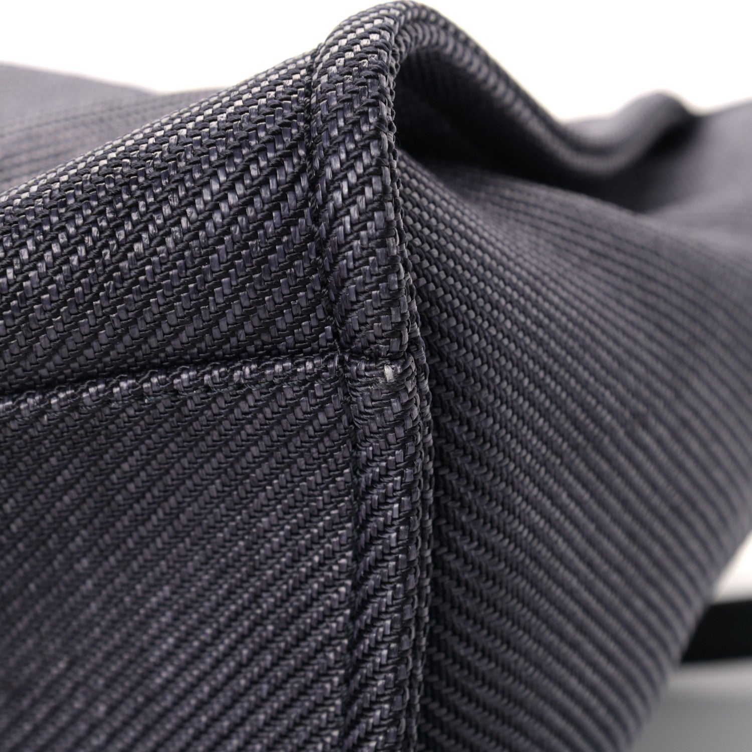 Chanel Canvas Medium Deauville Tote Black 9 of 9