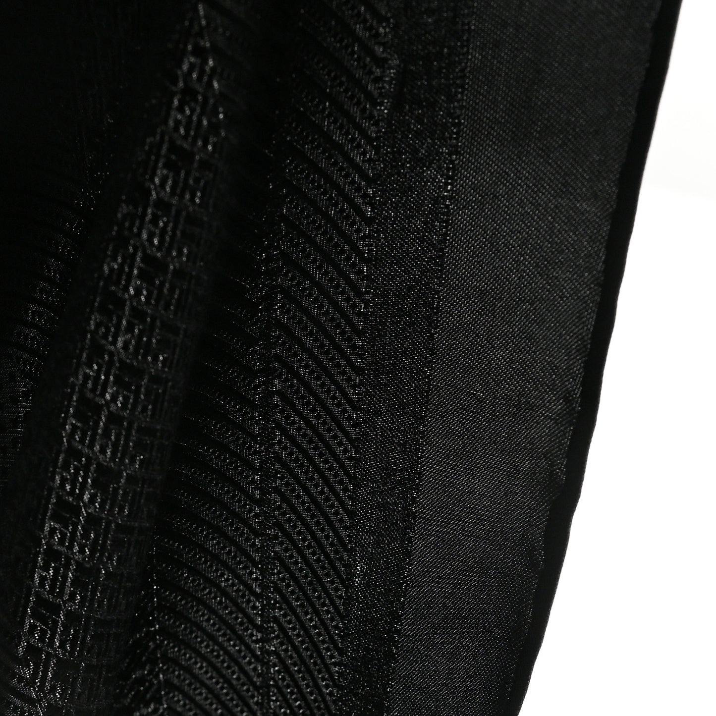 Silk Sellier Scarf 90 Black