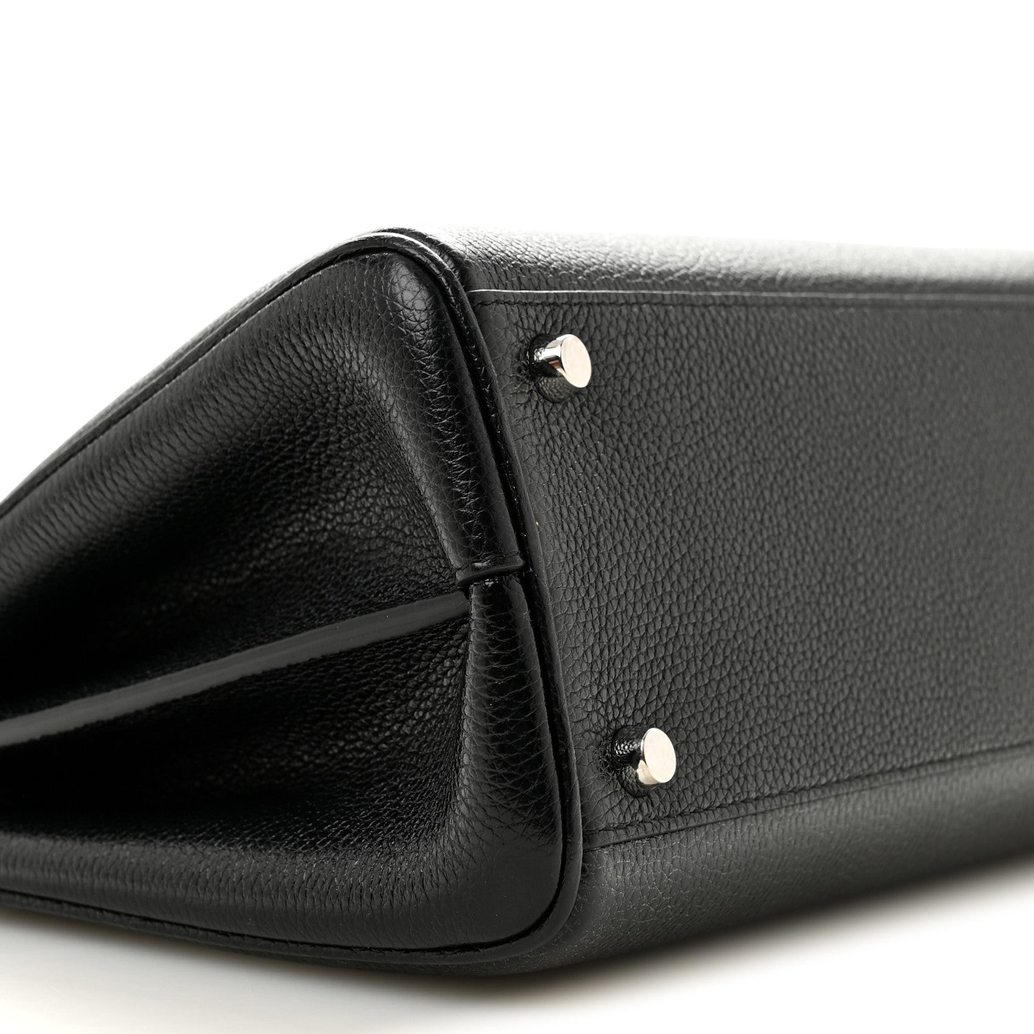 Gucci Grainy Calfskin Small Zumi Top Handle Bag Black 8 of 10