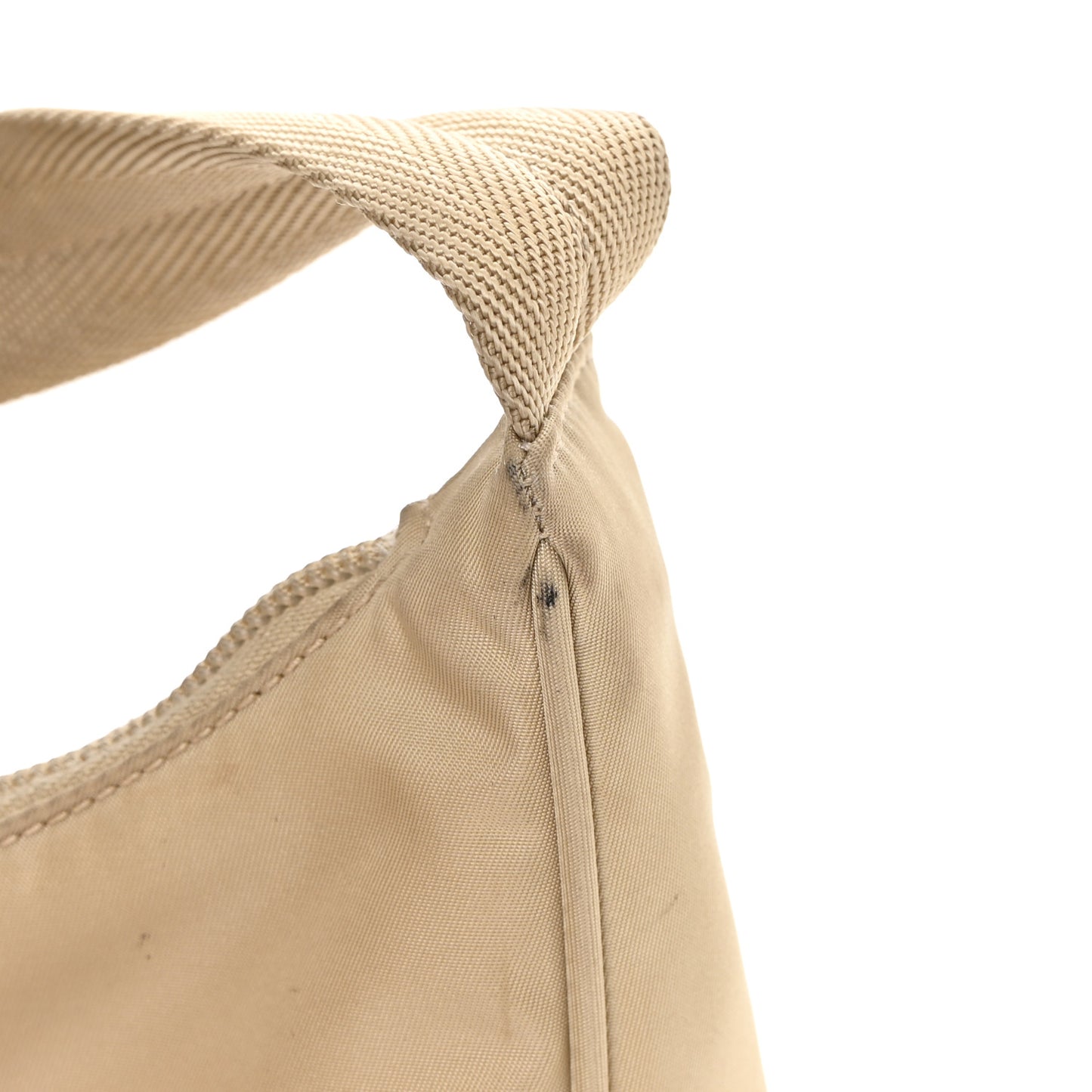 Re-Nylon Saffiano Mini Re-Edition 2000 Bag Deserto