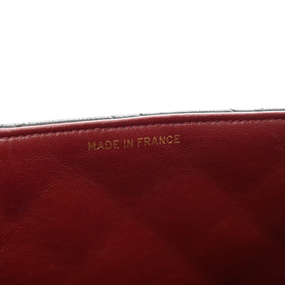 Chanel Lambskin Quilted XL Jumbo Single Flap Black 8 of 14