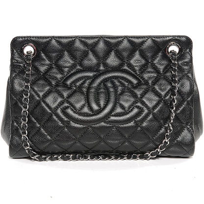 Chanel Caviar Timeless CC Shopping Tote Black 1 of 8