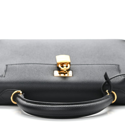Hermes Epsom Kelly Sellier 25 Black 8 of 36