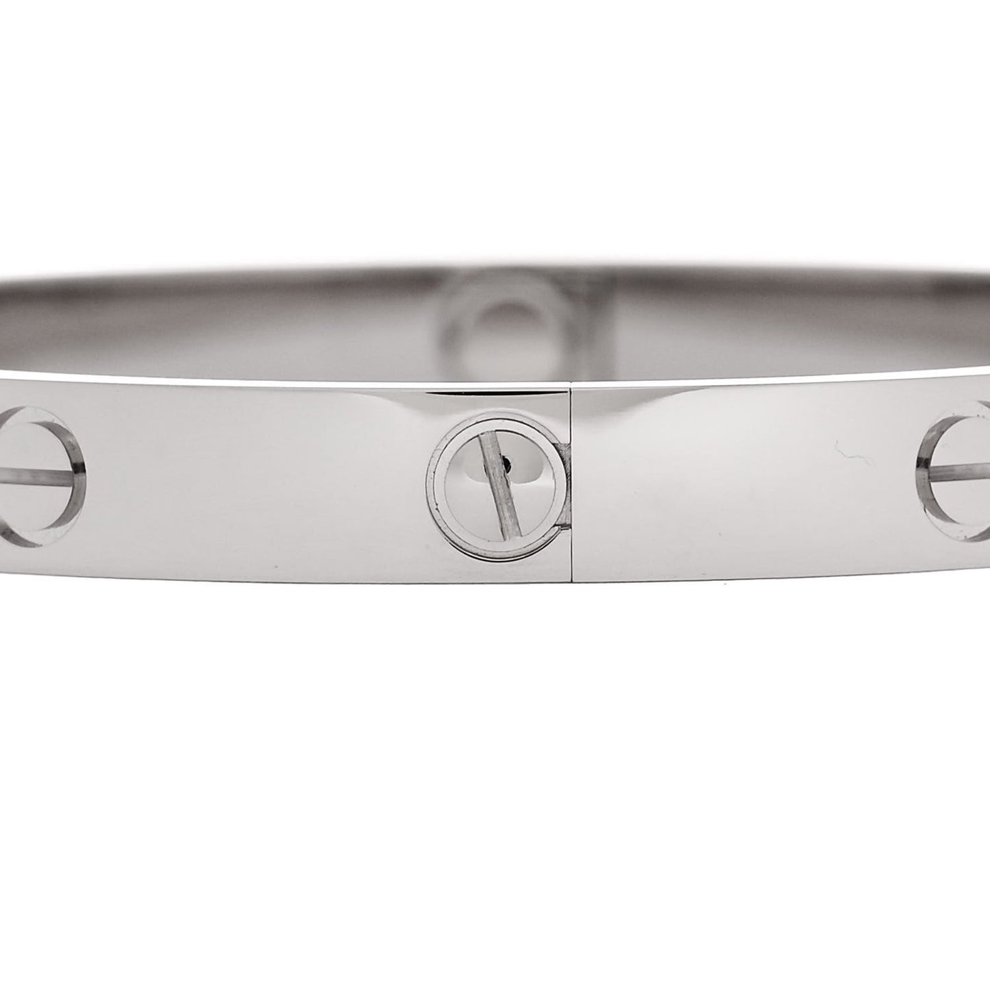 18K White Gold LOVE Bracelet 18
