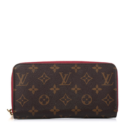 Louis Vuitton Monogram Zippy Wallet Fuchsia 1 of 5