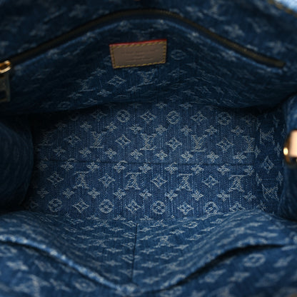 Louis Vuitton Monogram Denim Onthego PM Blue 5 of 10