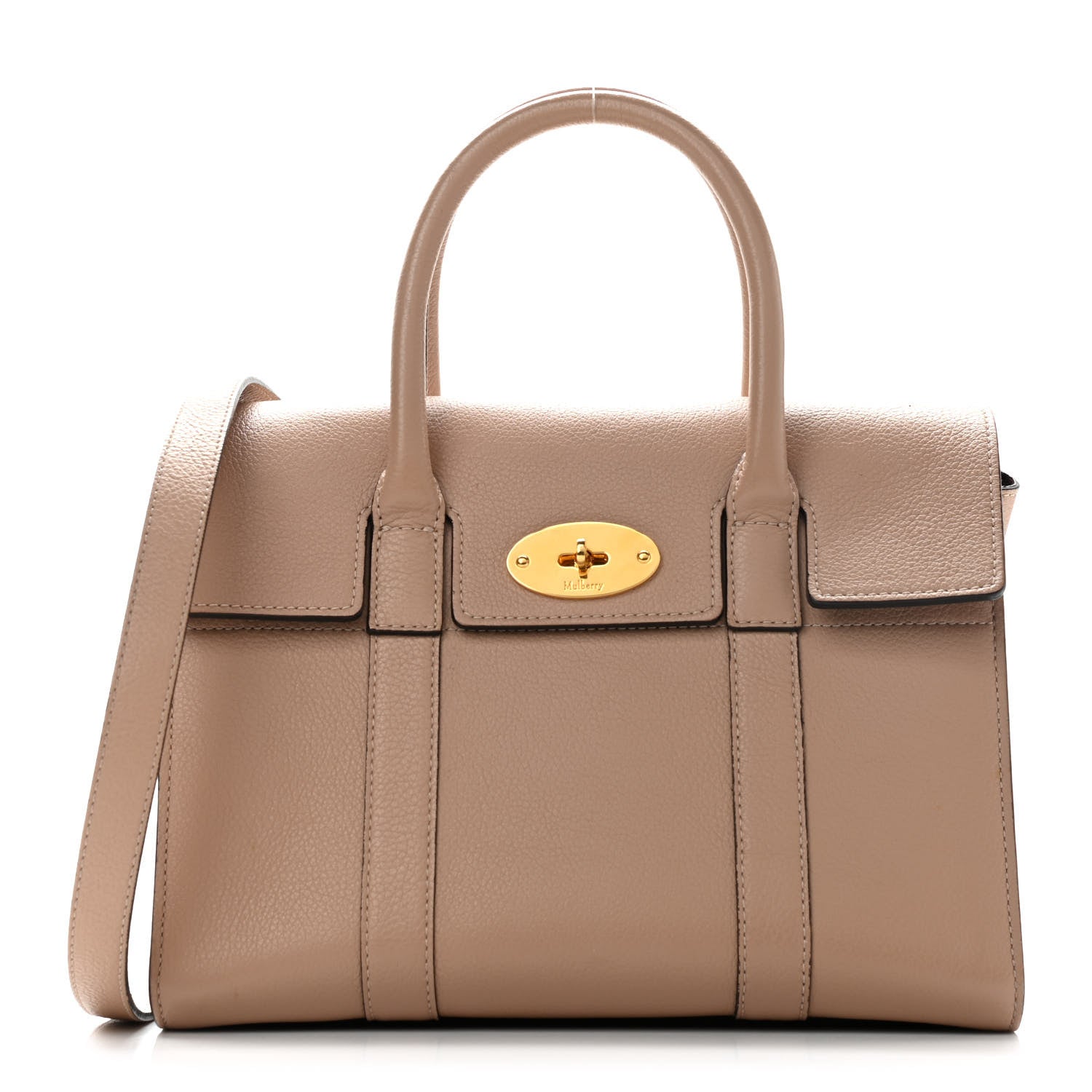Mulberry Classic Grain Small New Bayswater Rosewater 1 of 10