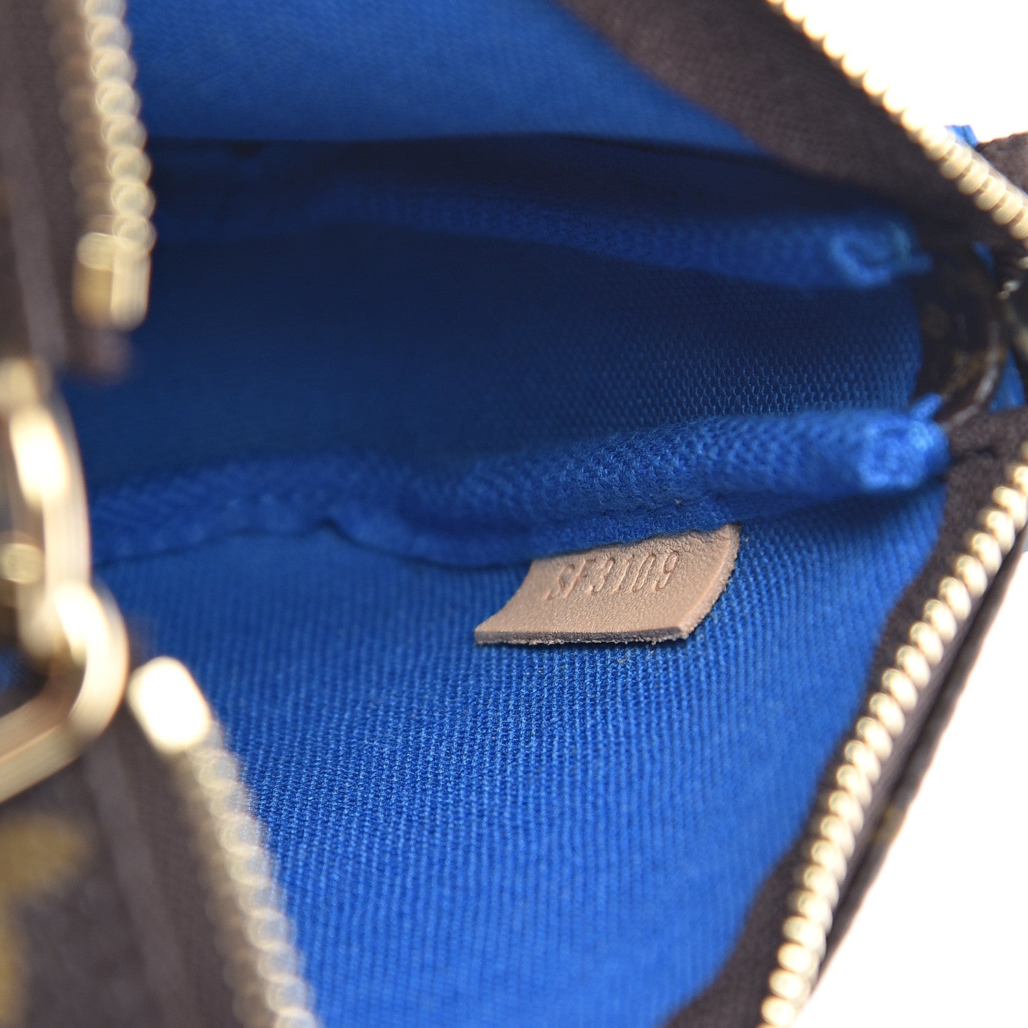 Louis Vuitton Monogram 2019 Christmas Animation Mini Venice Pochette Accessories Blue 5 of 9