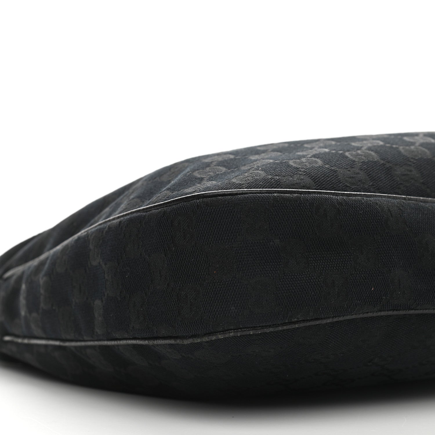 Gucci Monogram Medium Charmy Hobo Black 8 of 15