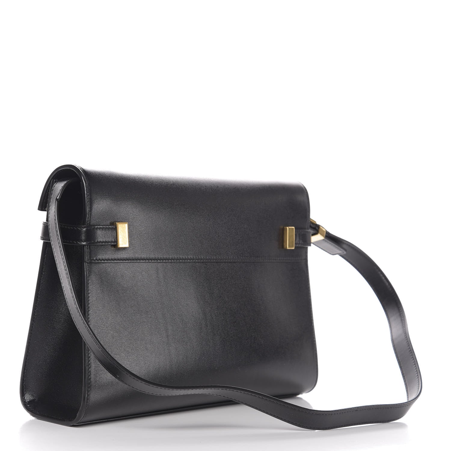 Saint Laurent Calf hair Calfskin Manhattan Baguette Black 3 of 18