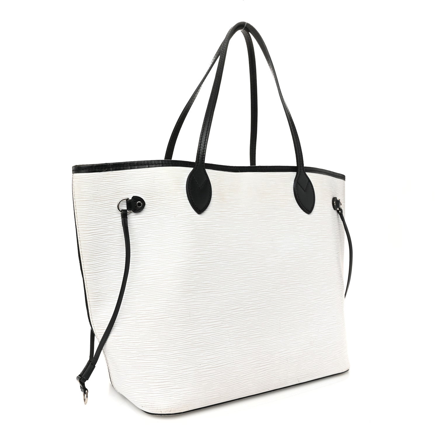Louis Vuitton Epi Neverfull MM White 3 of 16