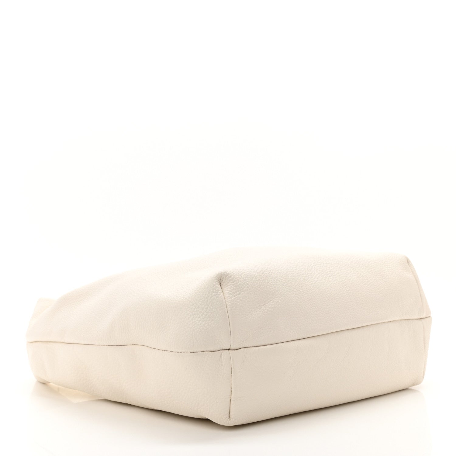 Prada Vitello Daino Hobo White 4 of 10