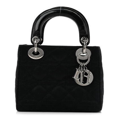 Christian Dior Satin Cannage Mini Lady Dior Black 1 of 13