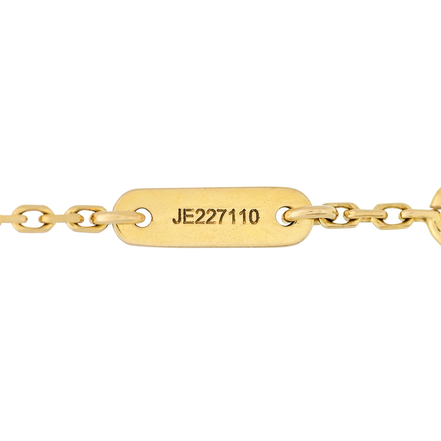 Van Cleef & Arpels 18K Yellow Gold Mother of Pearl Sweet Alhambra Butterfly Bracelet 4 of 4