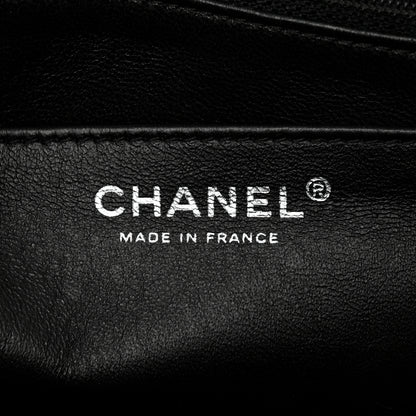 Chanel Caviar Quilted Jumbo Single Flap Black 6 of 15