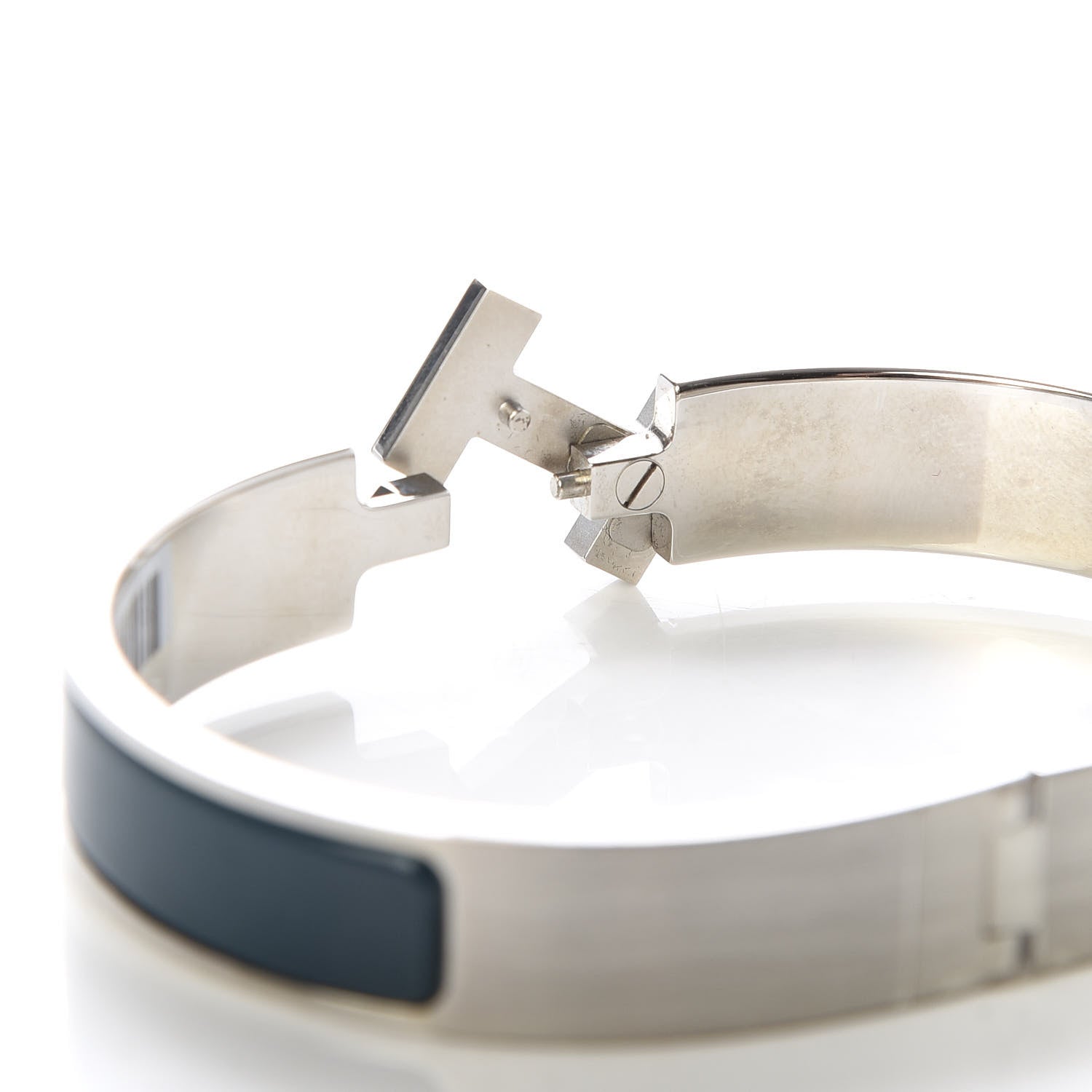Hermes Matte Enamel Narrow Clic Clac HH Bracelet GM Colvert 4 of 5