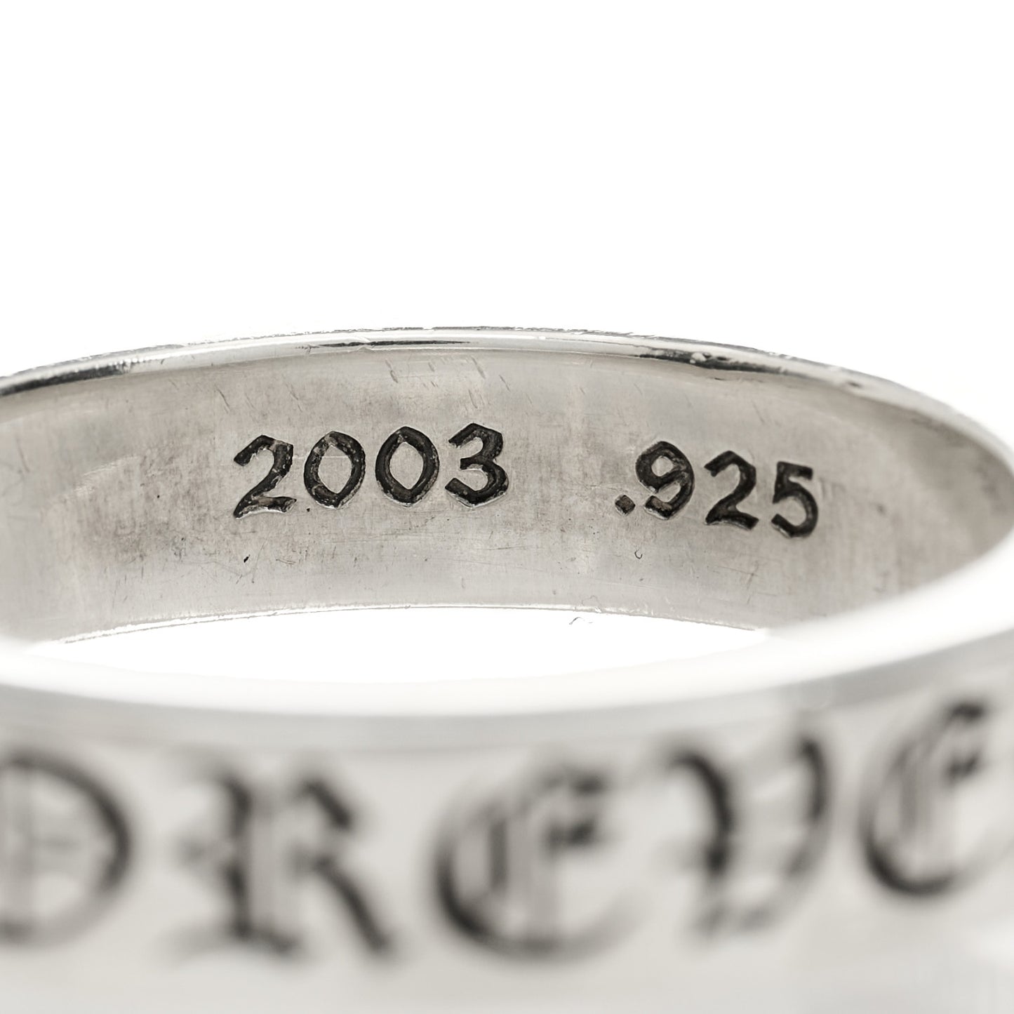 Sterling Silver Forever Spacer Ring 70 13