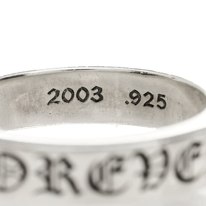 Chrome Hearts Sterling Silver Forever Spacer Ring 70 13 4 of 5
