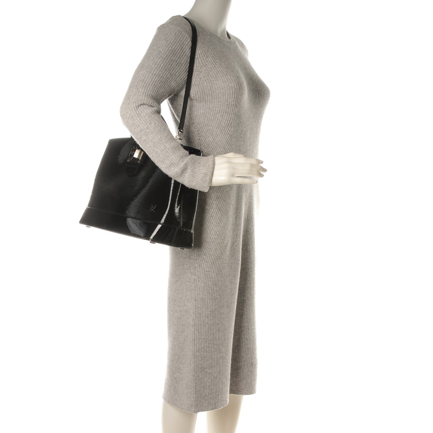 Louis Vuitton Electric Epi Mirabeau GM Black 2 of 7