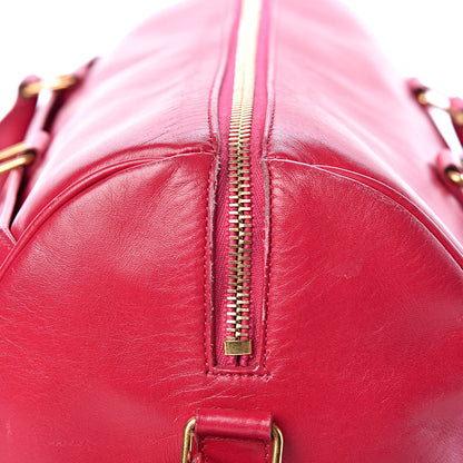 Saint Laurent Calfskin Classic Duffle 6 Fuchsia 14 of 31