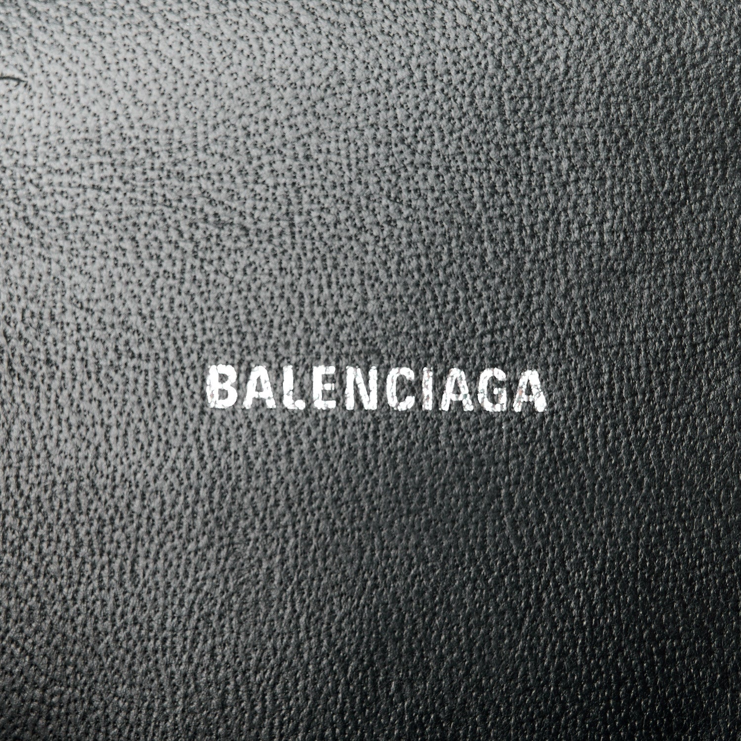 Balenciaga Shiny Calfskin Monochrome Crocodile Embossed Hourglass Top Handle Bag XS Black 6 of 10