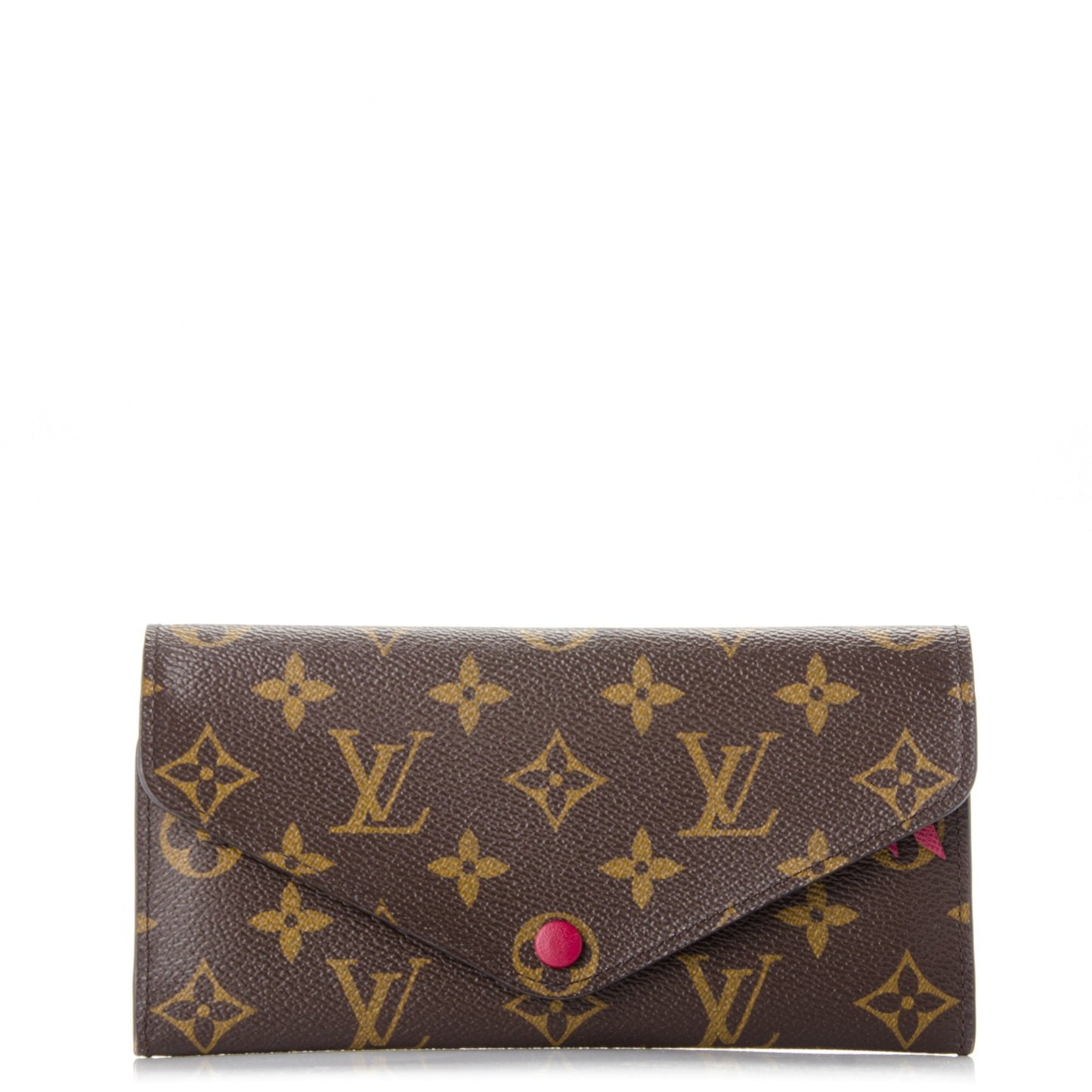 Monogram Josephine Wallet Fuchsia