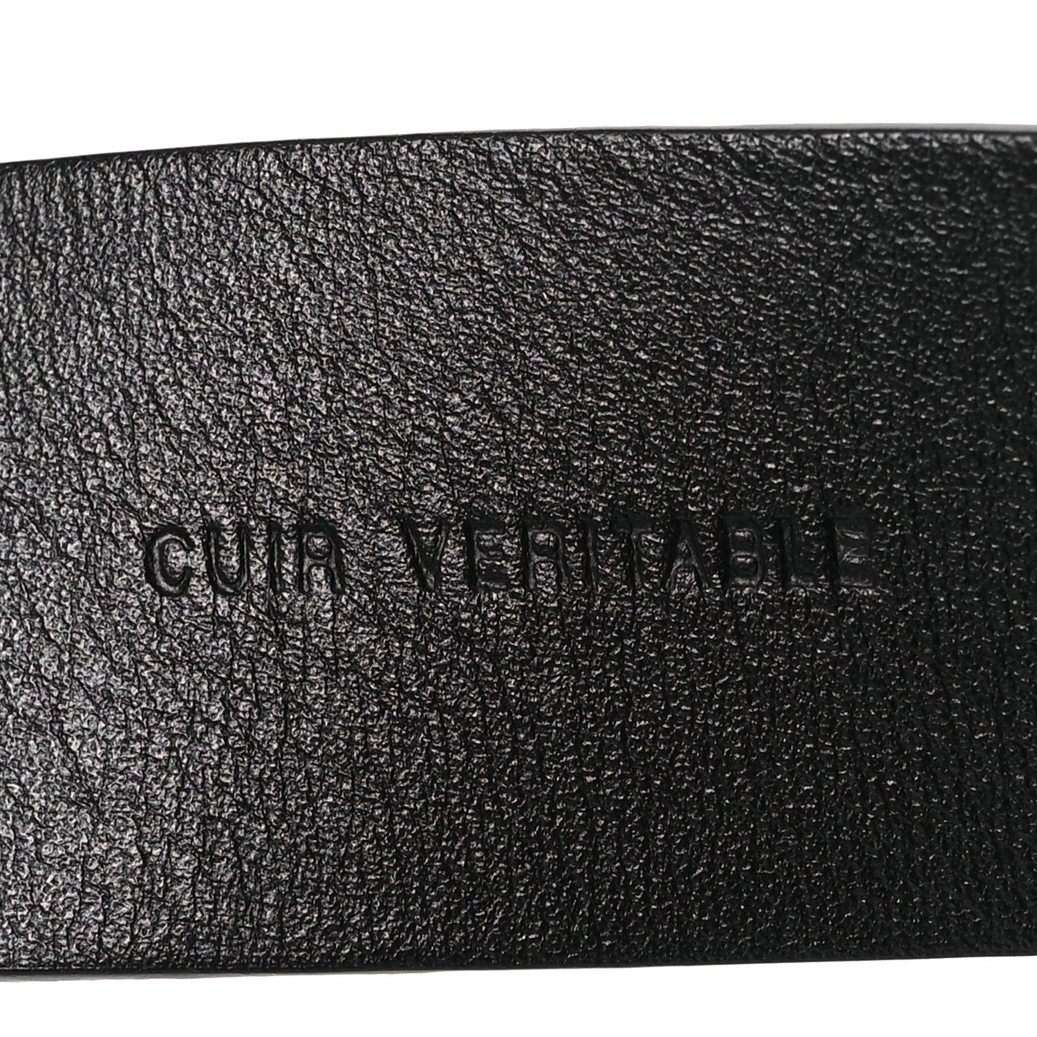 Chanel Calfskin Pearl CC Belt 90 36 Black 6 of 8
