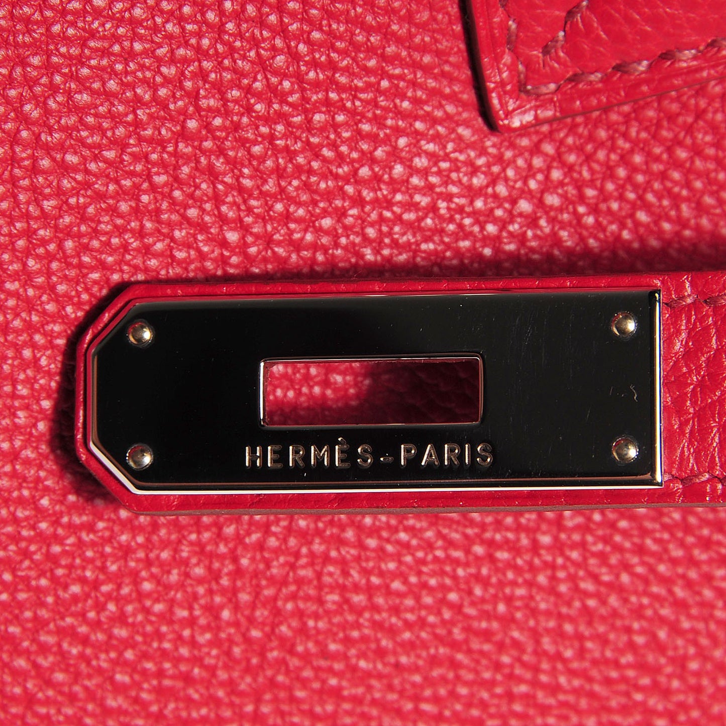 Togo Birkin 30 Rouge Garance